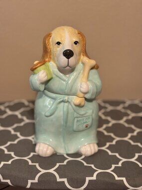 Share Certified International Doggy Day Spa Beagle Cookie/Treat Jar